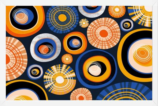 Enmarcado Circles in the Sky
