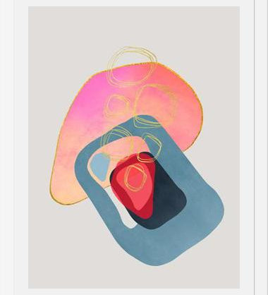 Cuadro Modern minimal forms 44