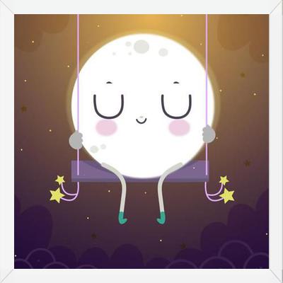 Cuadro Buenas noches dijo la luna
