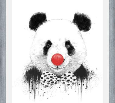 Cuadro Clown Panda