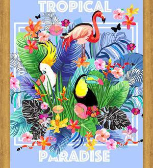 Cuadro Tropical Paradise
