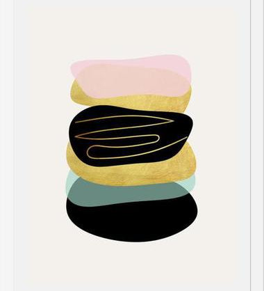 Cuadro Modern minimal forms 3
