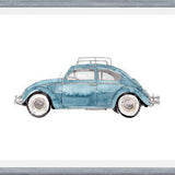 Cuadro Vintage Car Light Blue