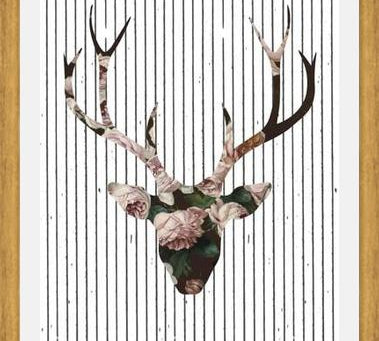 Cuadro Deer in Bloom