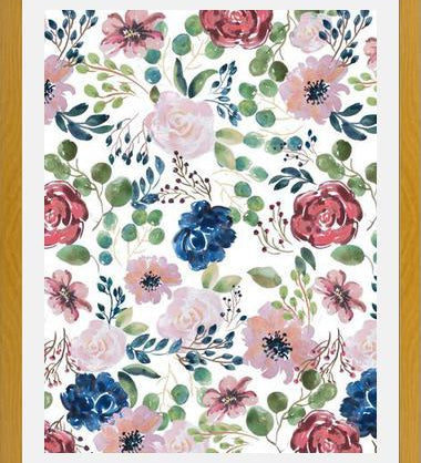Cuadro Watercolor Wildflower 002