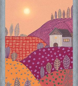 Cuadro Warm landscape II