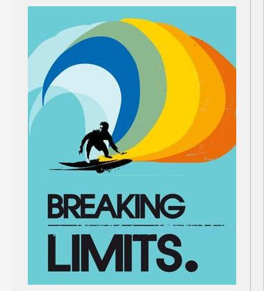 Cuadro Surf Breaking Limits