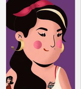 Cuadro Amy Winehouse