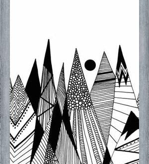Cuadro Patterns in the mountains II