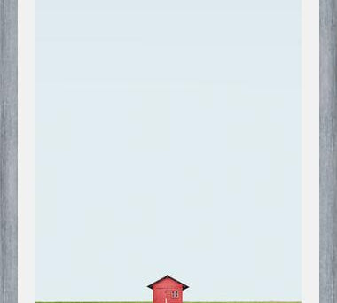 Cuadro Casa roja