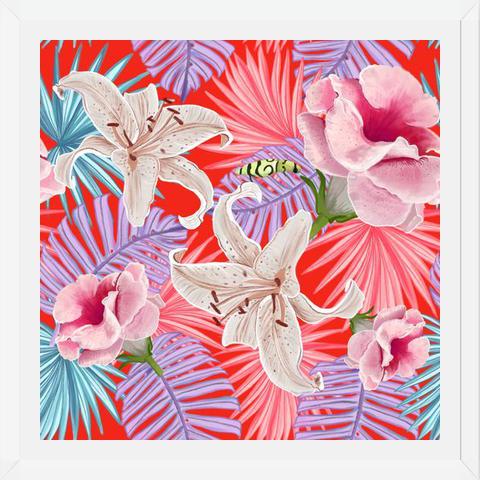Cuadro Tropical Nature Pattern