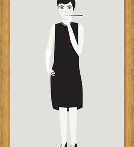 Cuadro Audrey Hepburn