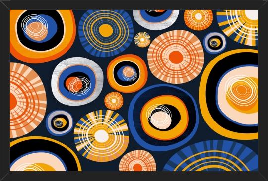 Enmarcado Circles in the Sky