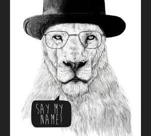 Cuadro Say my Name
