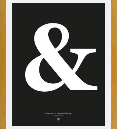 Cuadro Ampersand Georgia 02