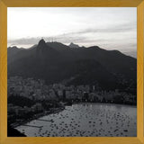 Cuadro Corcovado Sunset BW