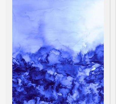 Cuadro INTO ETERNITY, INDIGO PURPLE