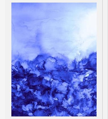 Cuadro INTO ETERNITY, INDIGO PURPLE