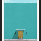 Cuadro Puerta amarilla
