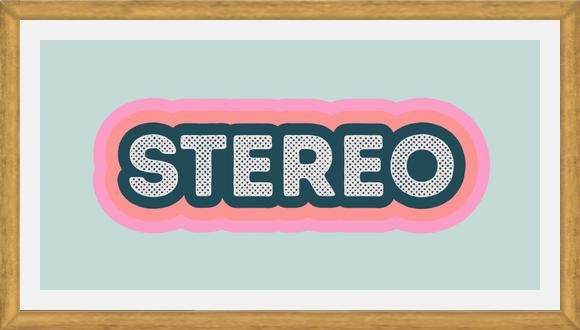 Cuadro Stereo Mint