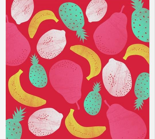 Enmarcado Fruit Salad