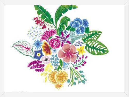 Cuadro Flores Tropicales