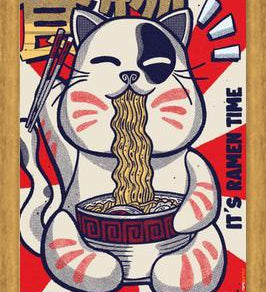 Cuadro Its Ramen Time