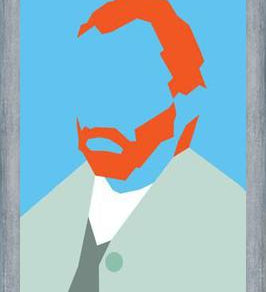Cuadro Van Gogh (Autorretrato)