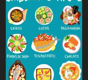 Cuadro Chilean Seafood