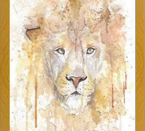 Cuadro Retrato de un León