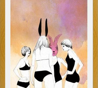 Cuadro Lady Reunion
