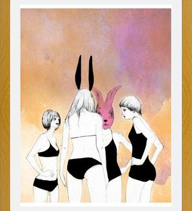 Cuadro Lady Reunion