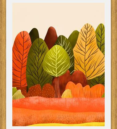 Cuadro Autumn landscapes 1