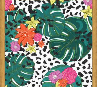 Cuadro Shining Leopard Detailed Colorful Happy