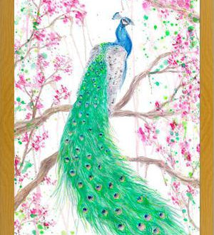 Cuadro Pavo Real