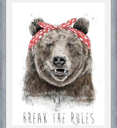 Cuadro Break the rules II