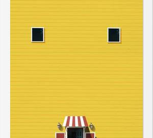 Cuadro Casa amarilla