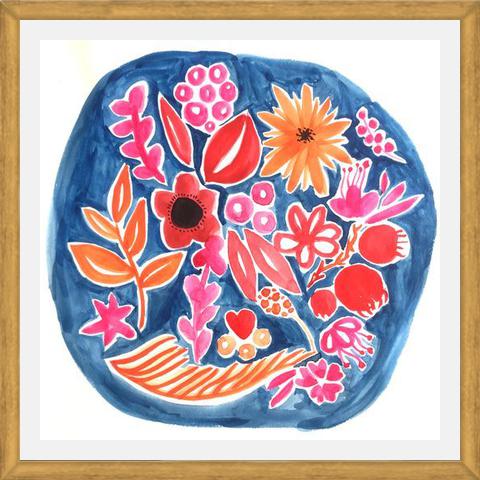 Cuadro Circulo Azul