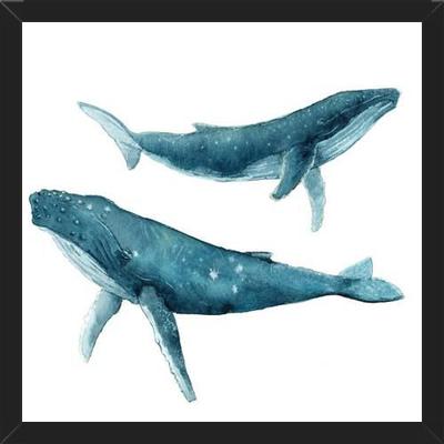 Cuadro Ballenas