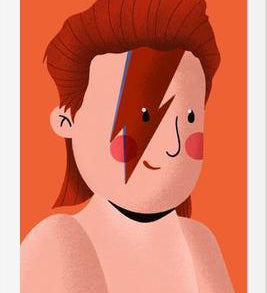 Cuadro David Bowie