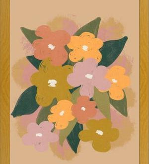 Cuadro Vintage Flower Bouquet