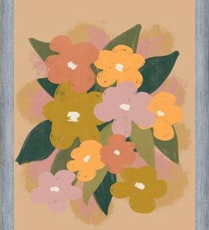 Cuadro Vintage Flower Bouquet
