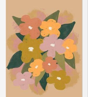 Cuadro Vintage Flower Bouquet