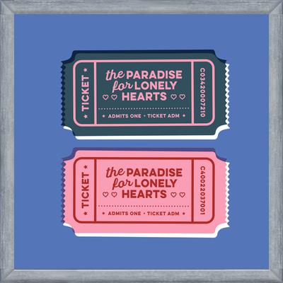 Cuadro Paradise Lonely Hearts Blue
