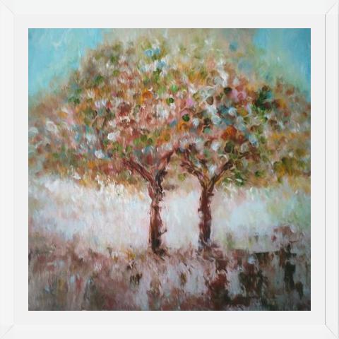 Cuadro Autumnal Trees