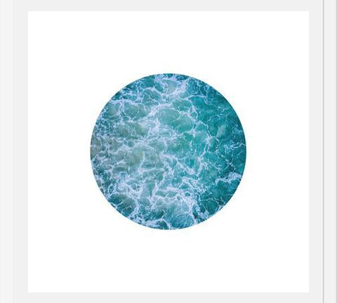 Cuadro Oceano Circular
