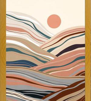 Cuadro Mineral inspired landscapes 1