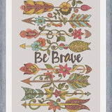 Cuadro Be Brave 2
