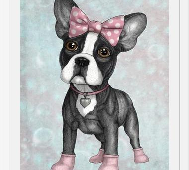 Enmarcado Sweet Frenchie