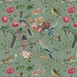 Papel mural Botanique verte